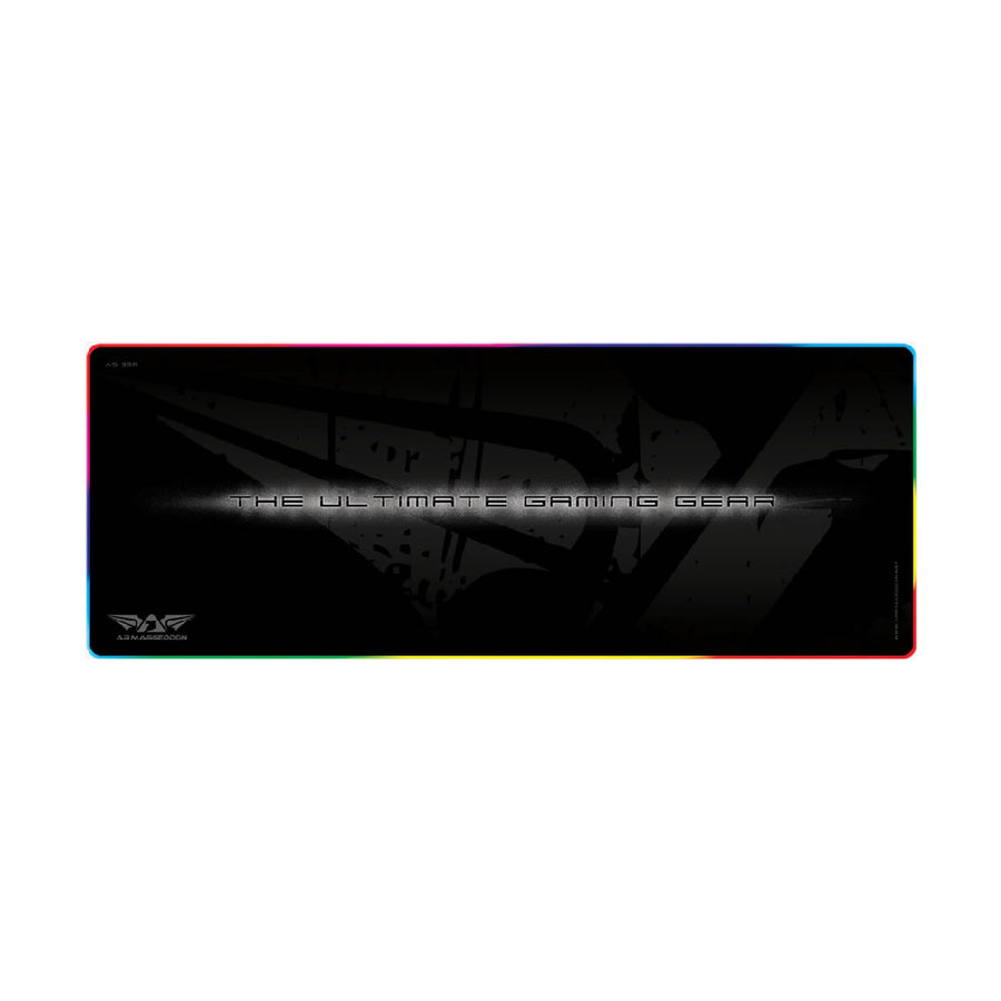 Armaggeddon Assault AS-33R Extra Large RGB Gaming Mouse Mat