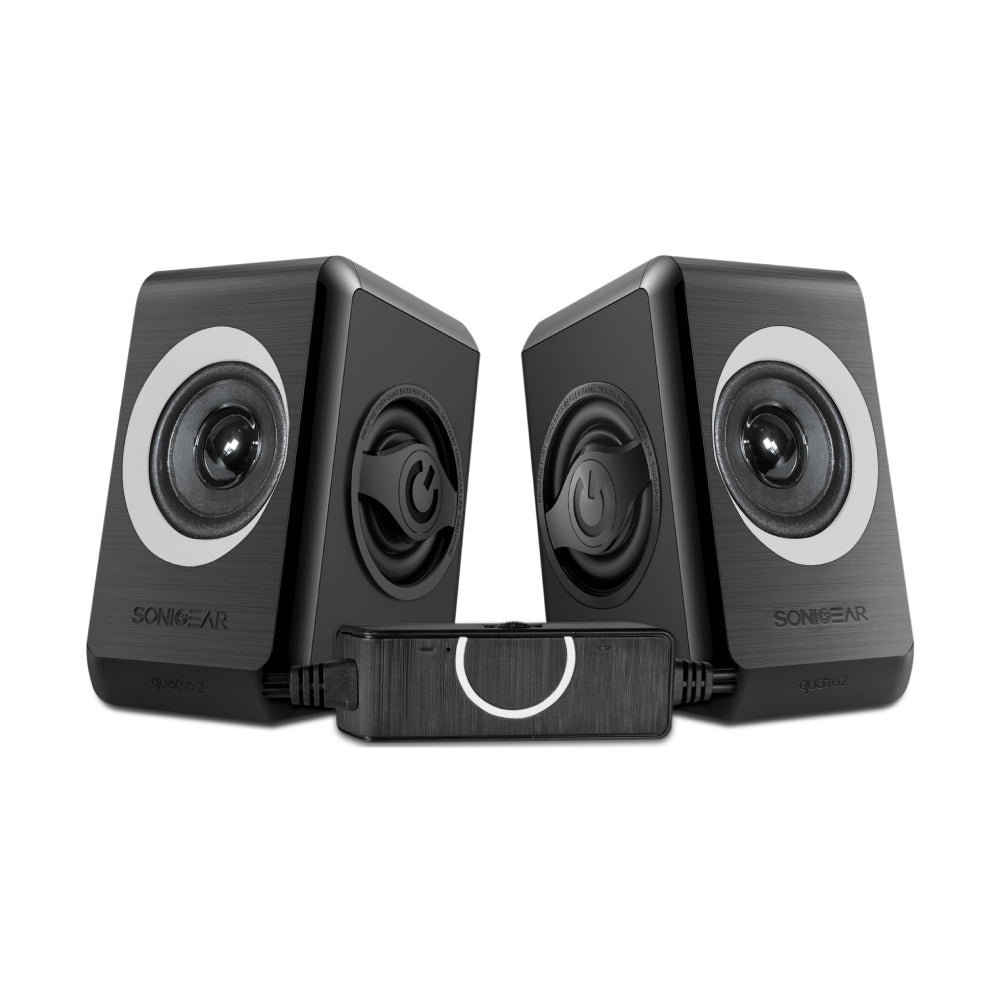 SonicGear Quatro 2 2.0 Speaker System