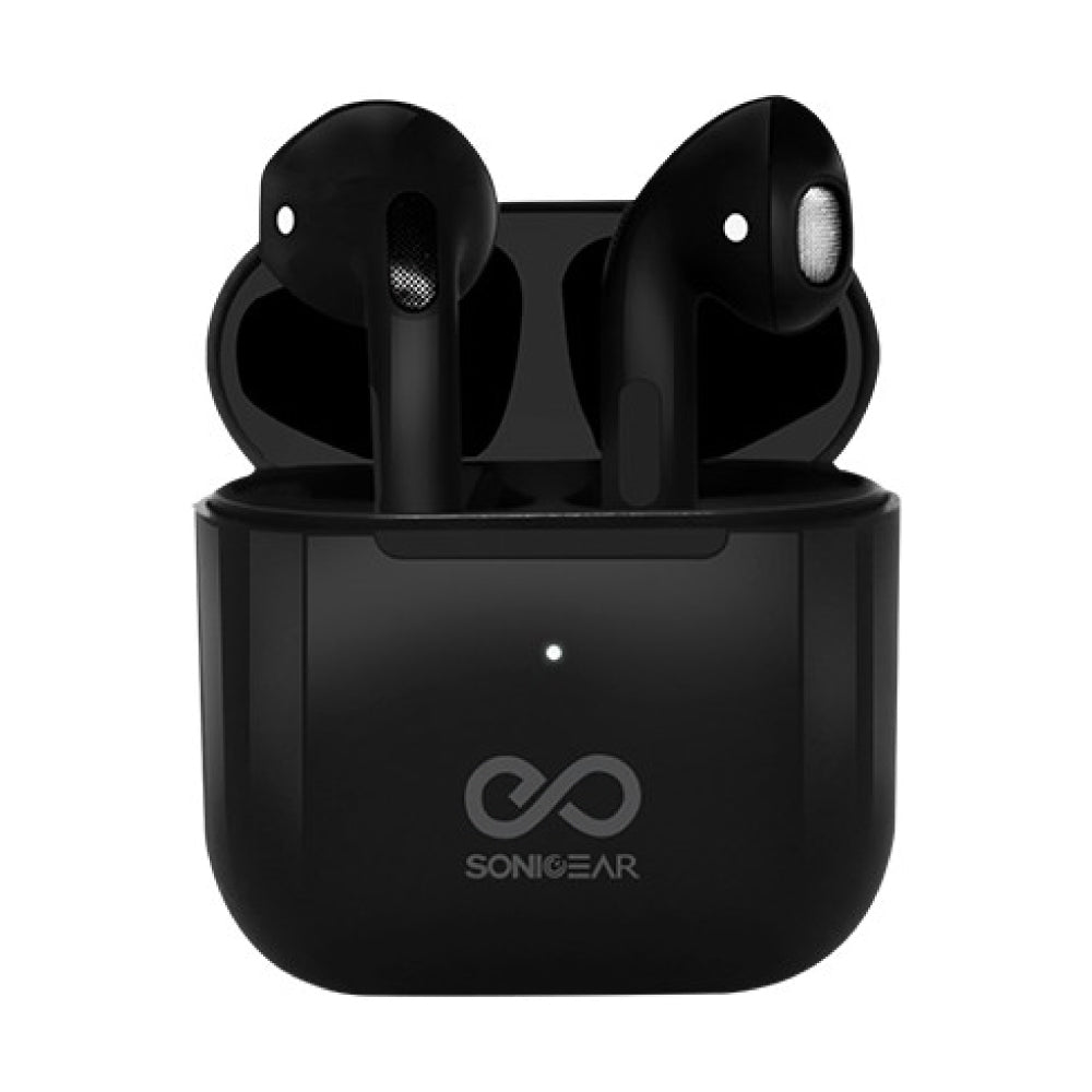 SonicGear Earpump TWS Pro 1 Bluetooth Pod Earphones - Black