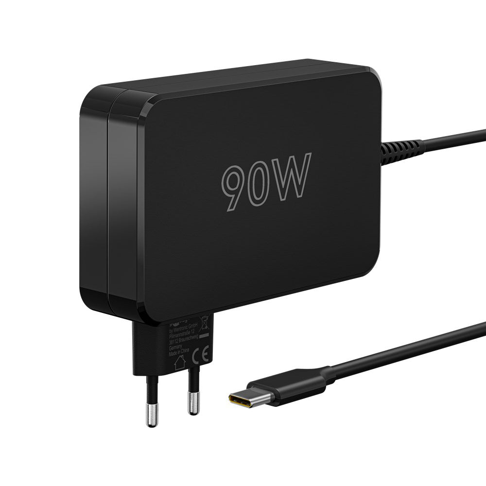 Goobay USB-C 90w Charger for Laptops - Black