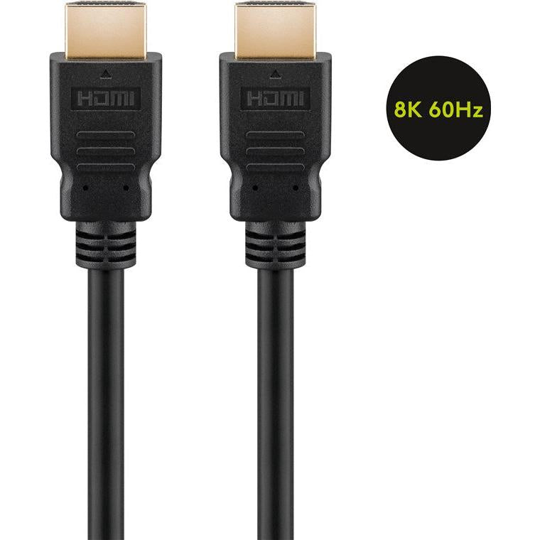 Goobay Ultra High Speed HDMI 3m Cable with Ethernet, Certified