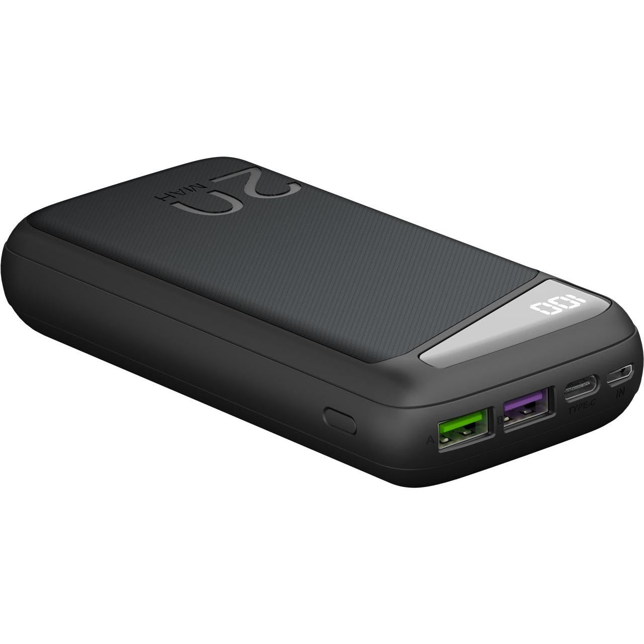 Goobay Fast Charge 20 000 mAh Power Bank with LED Display