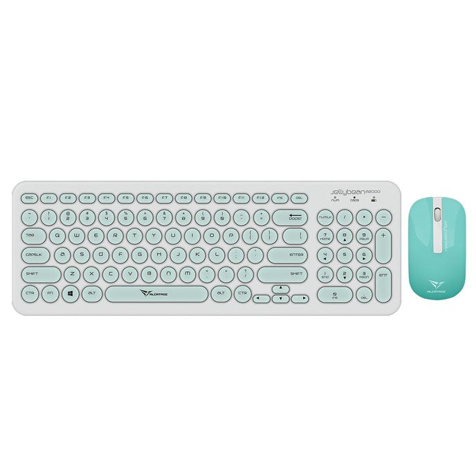 Alcatroz A2000 Jellybean Wireless Keyboard and Mouse Combo