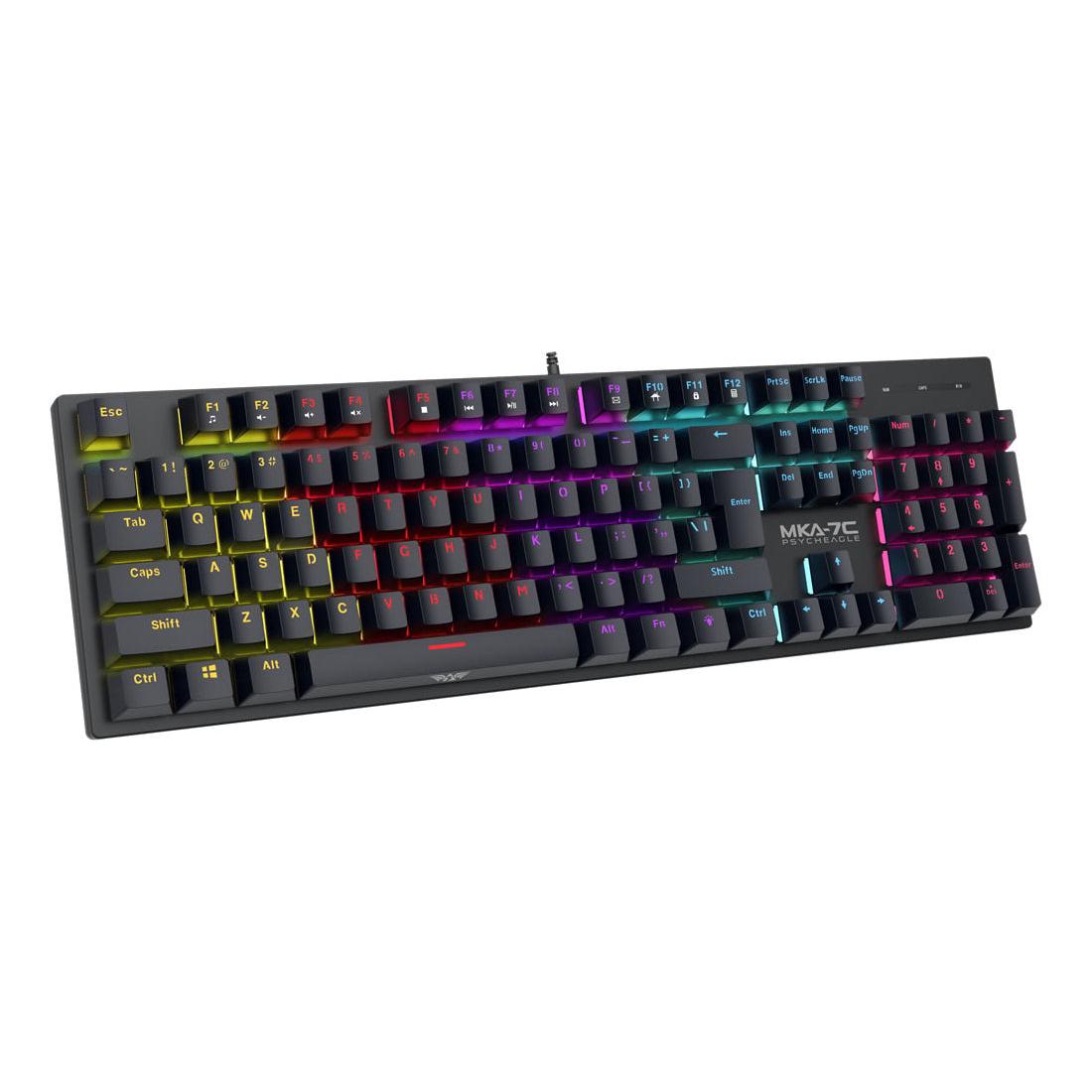 Armaggeddon MKA-7C Psycheagle Mechanical Gaming Keyboard - Clicky