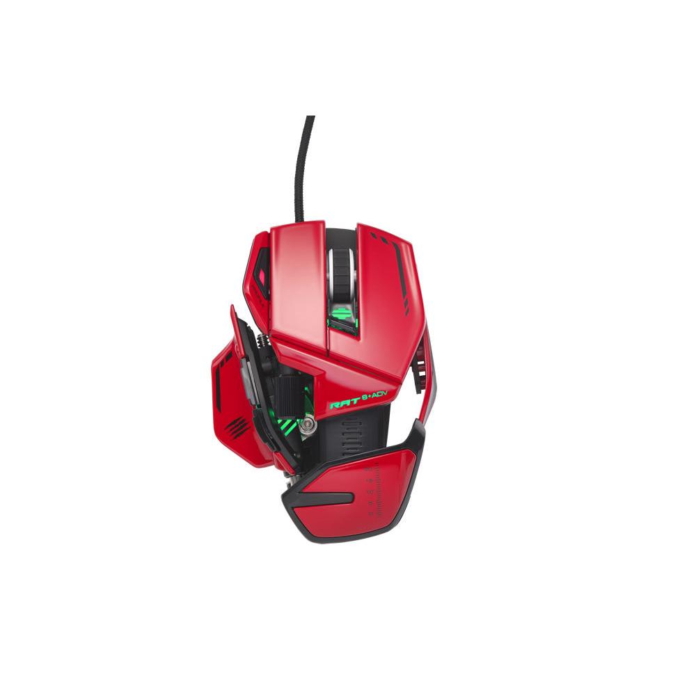 Mad Catz R.A.T. 8+ ADV Highly Customizable Optical Wired Gaming Mouse