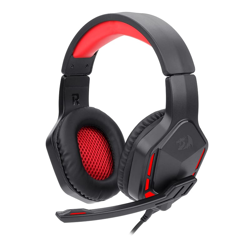 Redragon Over-Ear THEMIS Aux Gaming Headset - Black