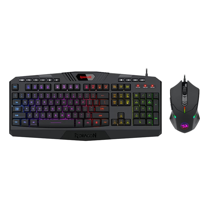Redragon 2IN1 (K503A-RGB|M601) Gaming Combo 1 - Black