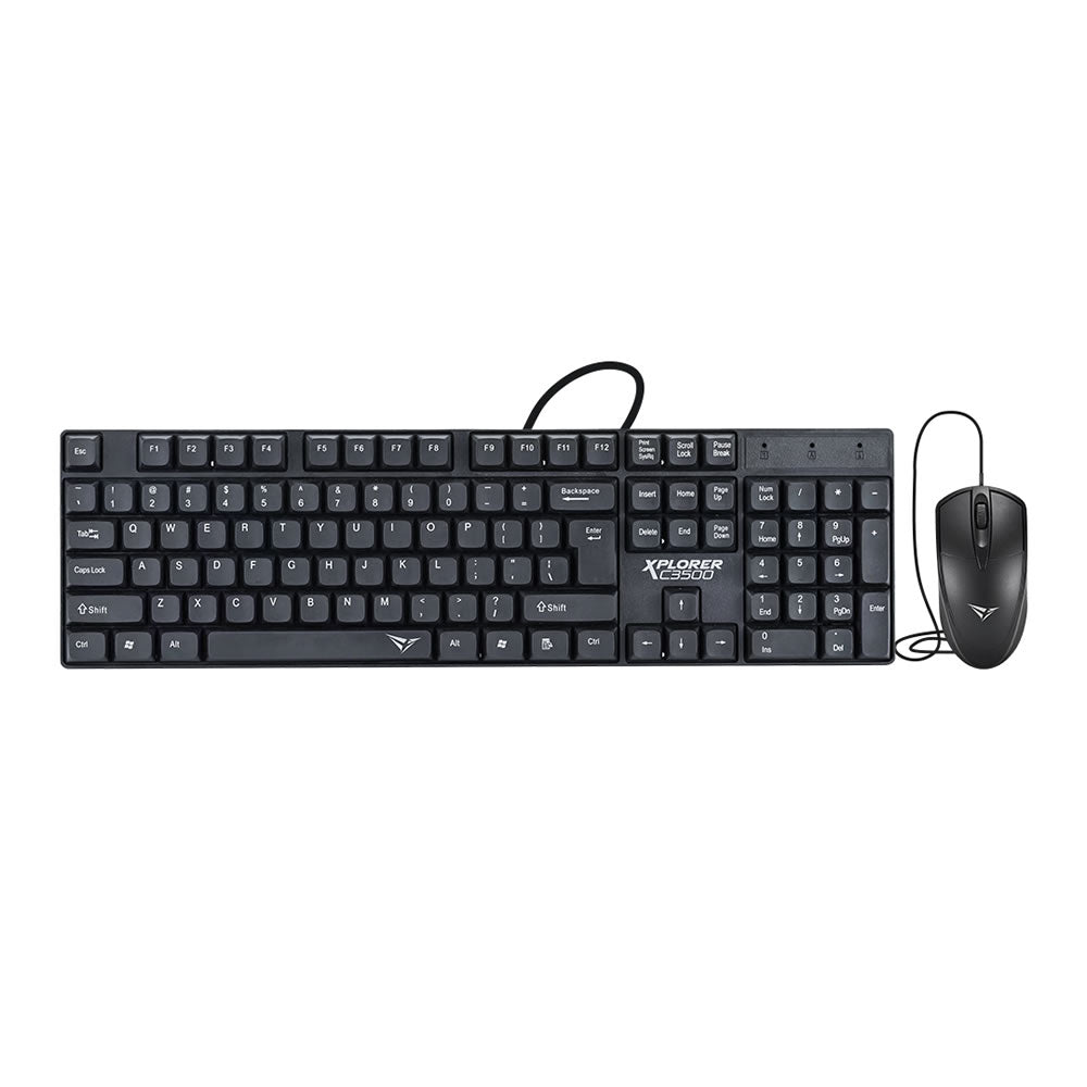 Alcatroz Xplorer C3500 Wired Keyboard and Mouse Combo