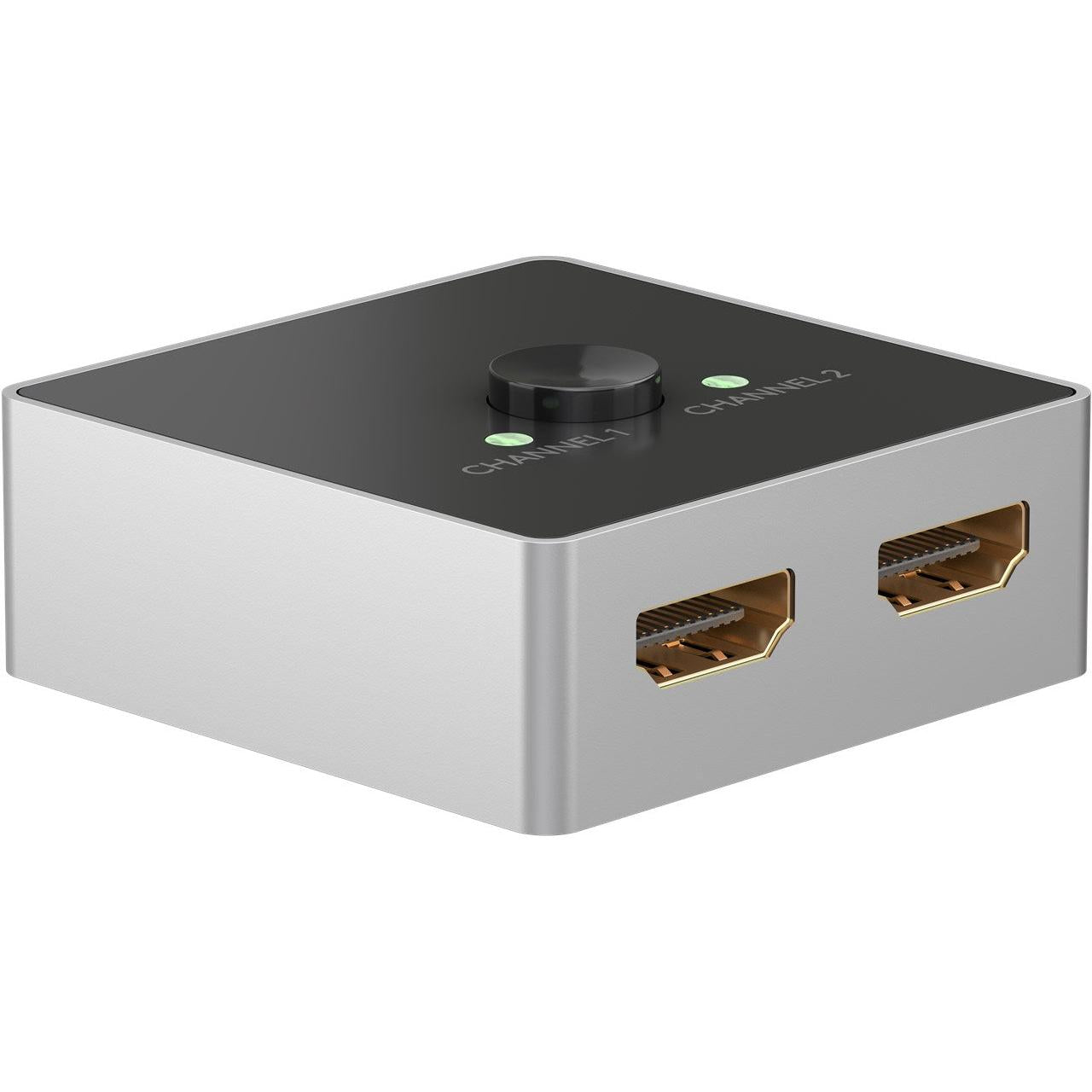 Goobay Manual HDMI™ Switch 2 to 1 (4K @ 60 Hz)