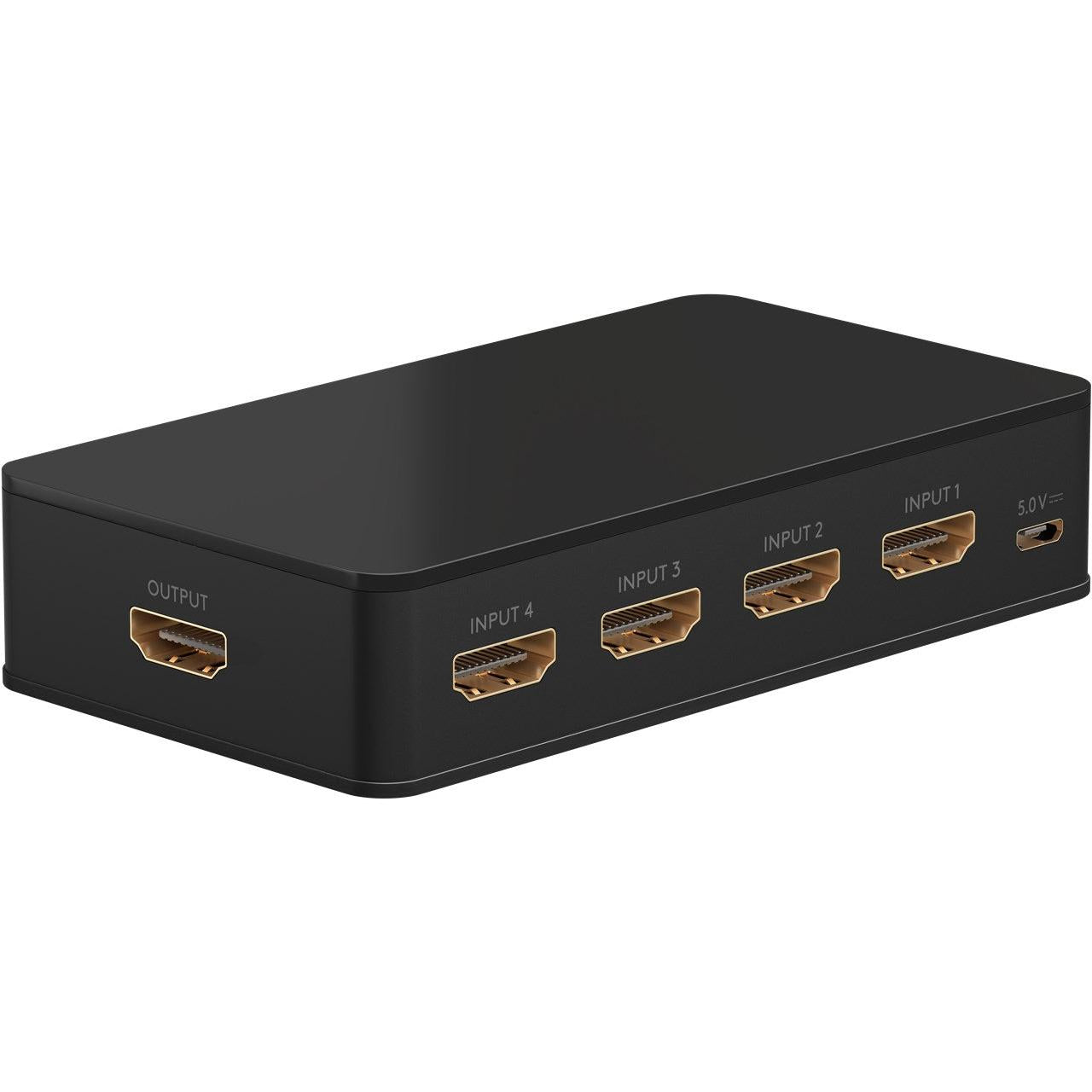 Goobay HDMI Switch 4 to 1 (4K @ 60 Hz)