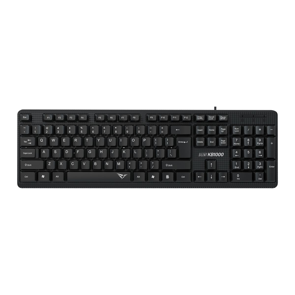 Alcatroz Silent KB1000 USB Wired Keyboard