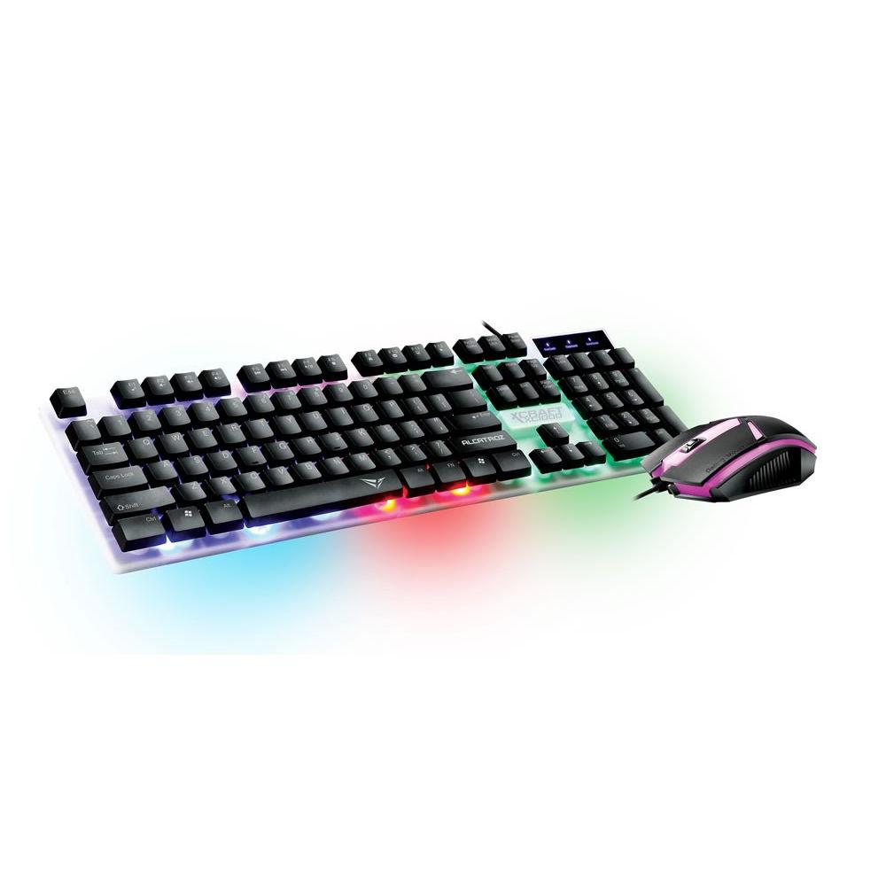 Alcatroz X-Craft XC 1000 Gaming USB Wired Keyboard and Mouse