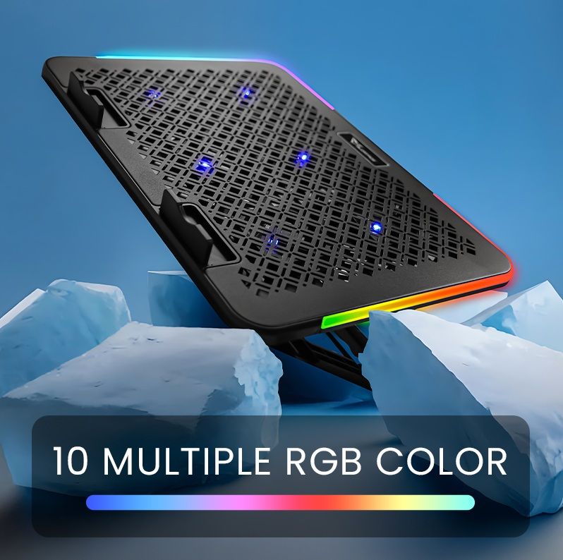 Alcatroz Vendaval S6 RGB Notebook Cooler